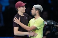 Jannik Sinner beats Carlos Alcaraz to retain ATP Finals title before his home fans