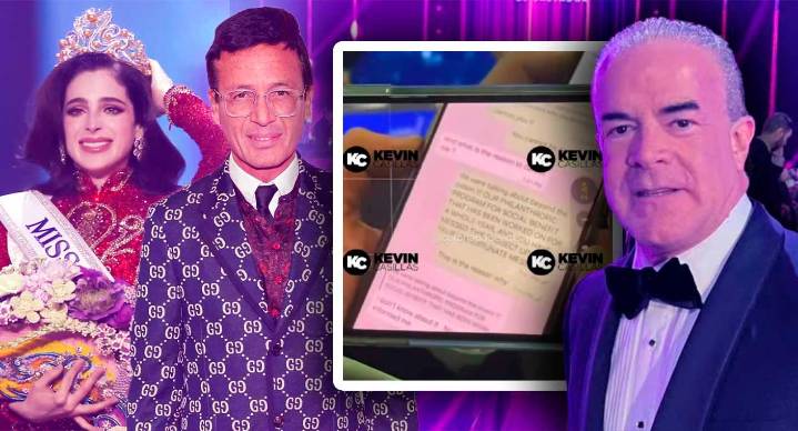 Director de Miss Universo exhibe chats y desmiente fraude: así fue cómo “corrió” al exjuez Omar Harfouch