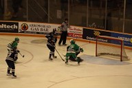 Before big crowd Nipissing Lakers women's hockey team drops 3