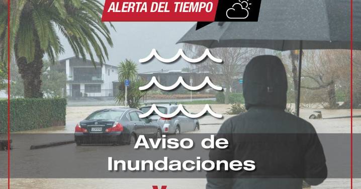 Emiten aviso de inundaciones para 10 municipios de la Isla