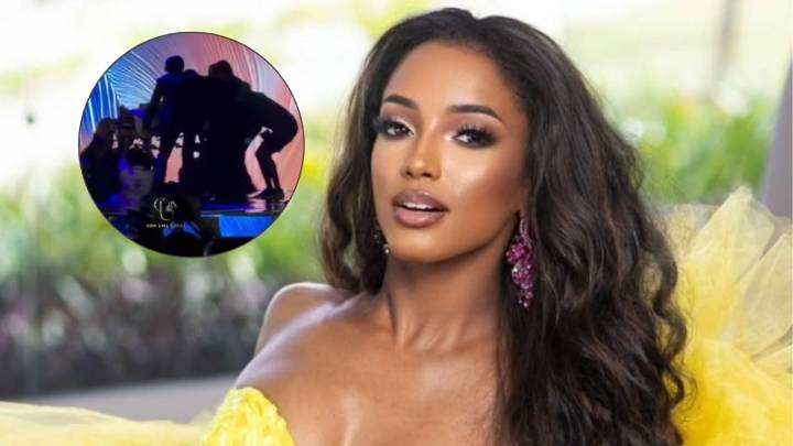 Filtran el verdadero estado de salud de Miss Jamaica 2025 tras caerse desde el escenario