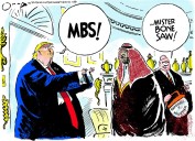 Cartoon: Meeting of monsters