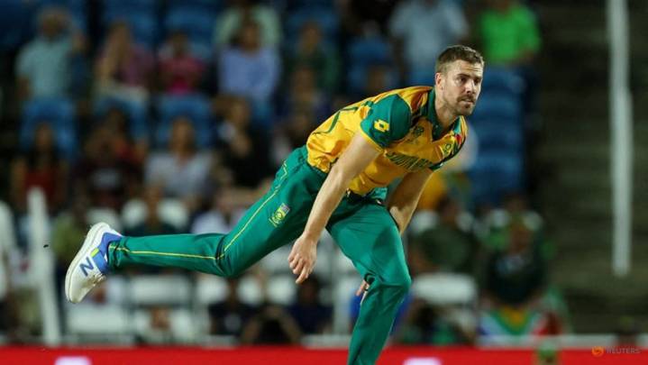 Nortje returns to South Africa T20 squad for India series
