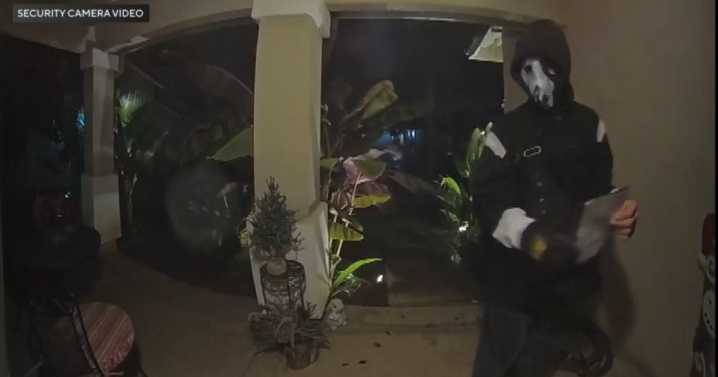 Masked men leave disturbing Christmas cards in San Bernardino County neighborhood
