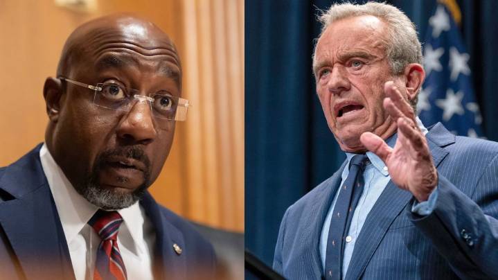 Sen. Warnock calls for immediate firing of Robert F. Kennedy Jr. over 'threat to our health'
