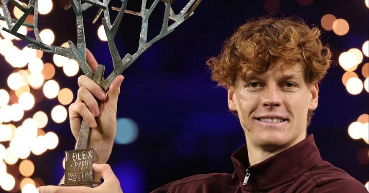 Sin ceder ningún set en el torneo: Jannik Sinner conquista el Masters de París y recupera el primer lugar del ranking ATP