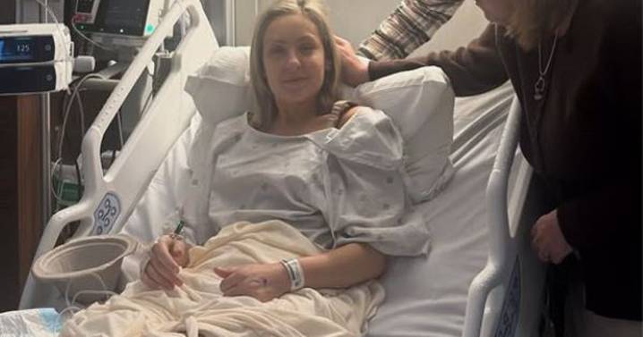Strictly's Amy Dowden makes 'sorry' admission in update after undergoing second cancer surgery