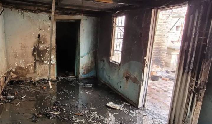 Demoran a una pareja tras disturbio e incendio en un departamento de San Luis