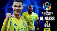 Al Nassr vs Goa EN VIVO vía ESPN en Disney Plus y Fútbol Libre TV por la AFC Cup