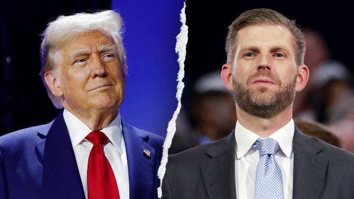 Eric Trump calls father live during Auburn Turning Point USA event