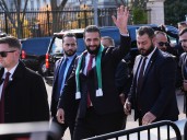 Syria’s al-Sharaa greets supporters after historic visit to White House
