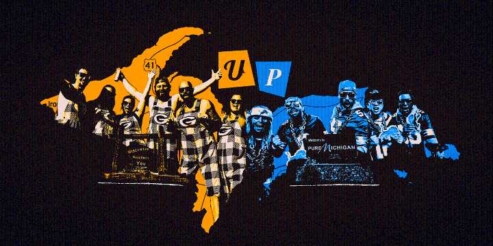 A journey to Michigan's Upper Peninsula, where the Lions and Packers draw the lines