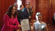 Alegna González recibe el Premio Estatal del Deporte 