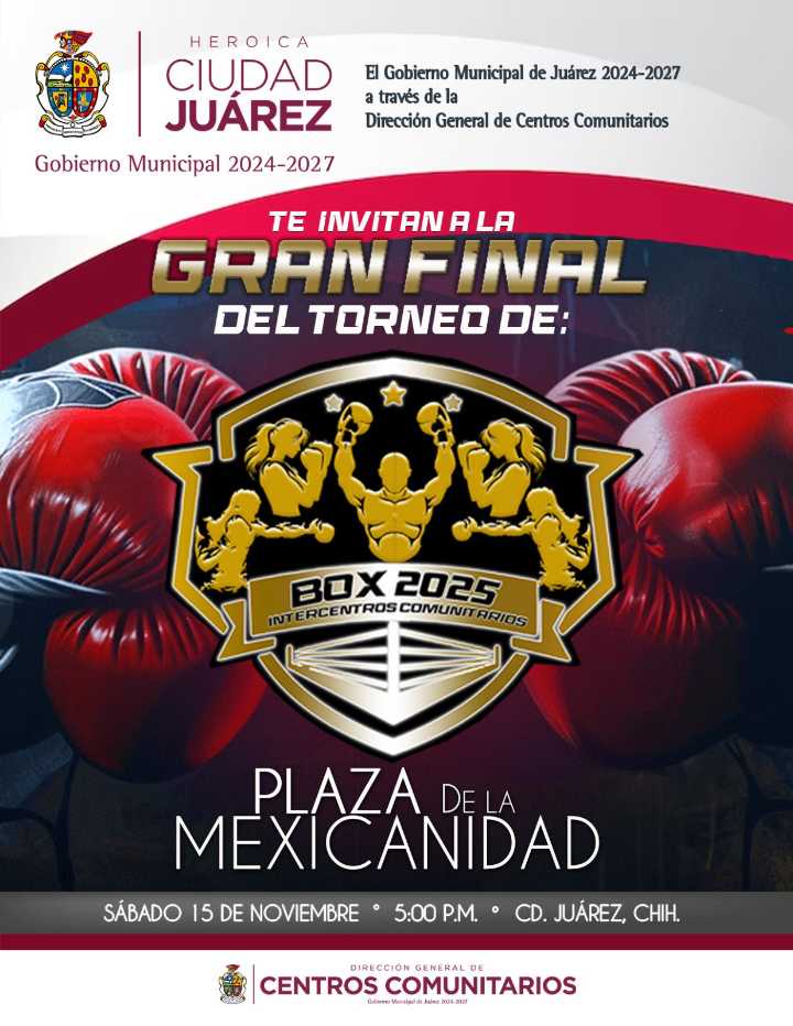 Invitan mañana a la final de box Intercentros Comunitarios