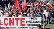 Maestros de la CNTE amenazan con boicotear el Mundial