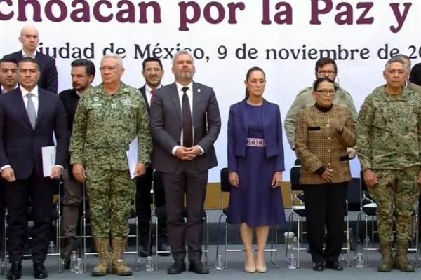 Visitaremos esta semana Uruapan, lo pidió Edil, dice Harfuch