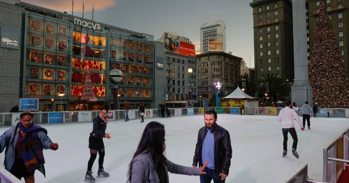 Union Square ice rink opens, merchants plan 'holiday magic'