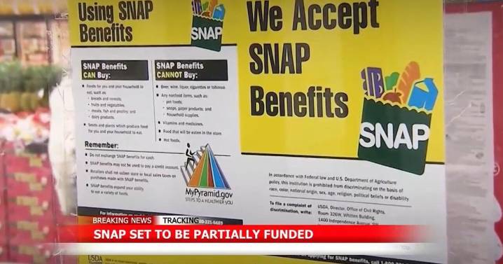 Trump administration indicates it will use SNAP contingency fund on the benefit