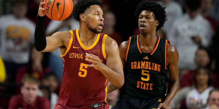 Joshua Jefferson scores 20 points in No. 23 Iowa State’s 102