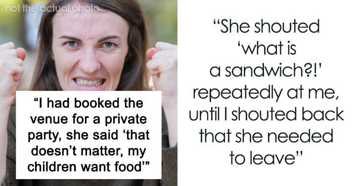 “My Children Want Some Food”: Entitled Mother Raises Hell After Being Denied Entrance At A Private Party