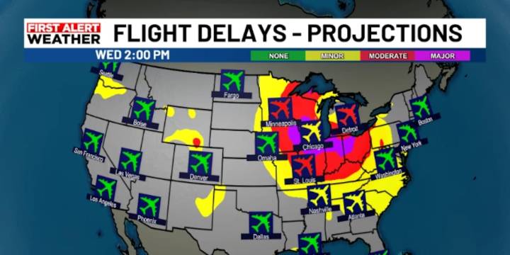 Expect foggy starts with warm temperatures into Thanksgiving