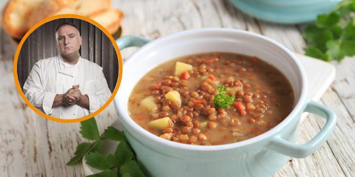José Andrés, chef español: “Mi truco para un guiso de lentejas es hacer un puré con las verduras para darle espesor y sabor”