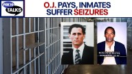 O.J. Simpson pays, seizing prisoners hospitalized