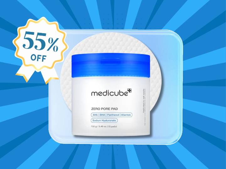 Medicube's Zero Pore Pads are 55% off on Amazon for Black Friday