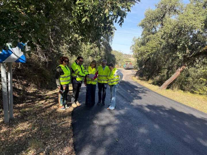 La Diputación completa la mejora de la carretera de acceso a Montejaque con 615.000 euros de inversión