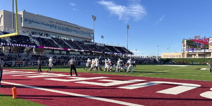 West Texas A&M football gets big win over Texas A&M