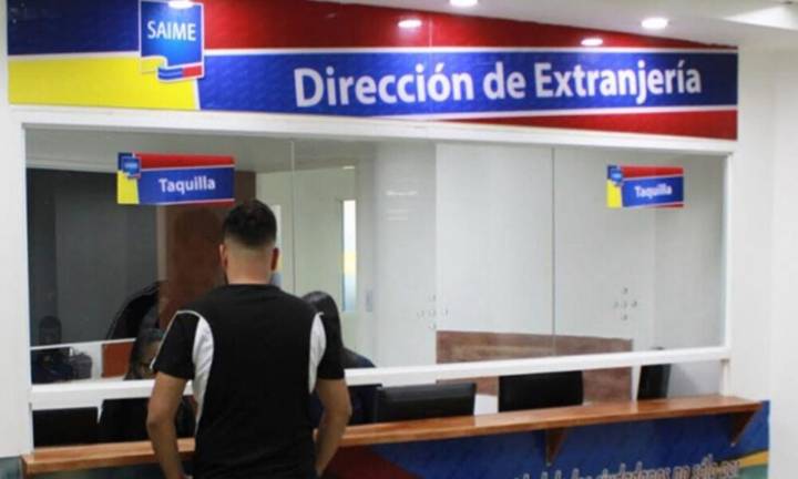 Saime habilita registro de viajes 100% en línea