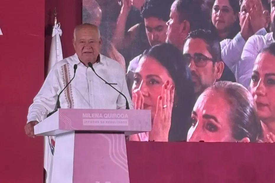 Lo que pasa en Uruapan, Michoacán debe enfrentarse con patriotismo: gobernador de BCS