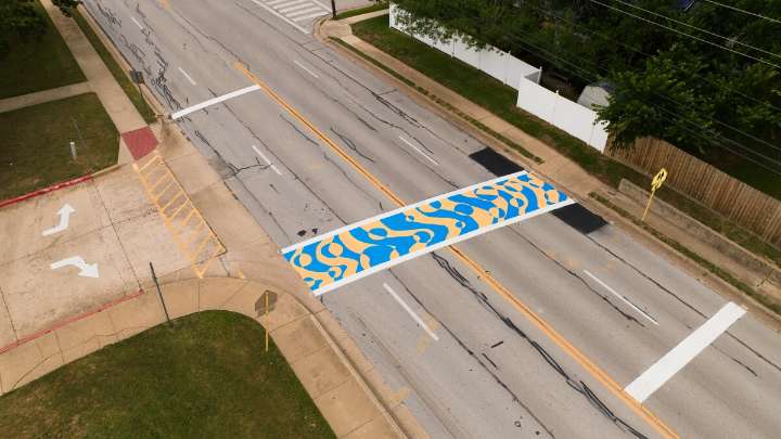 Bedford plans to remove student artwork from crosswalks to comply with Abbott's roadway directive