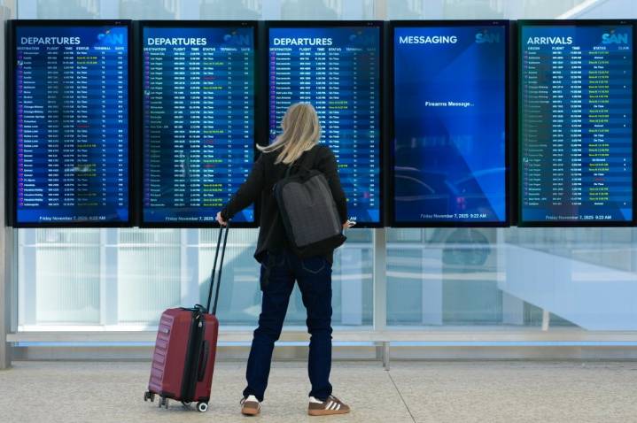 San Diego passengers adjust to day one of flight cancellations amid government shutdown