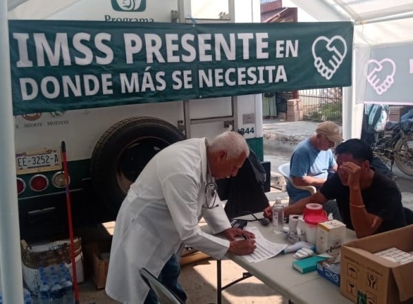 Continúa IMSS Chihuahua apoyando a comunidades afectadas en Veracruz