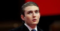 Barron Trump Makes First Public Appearance Since January