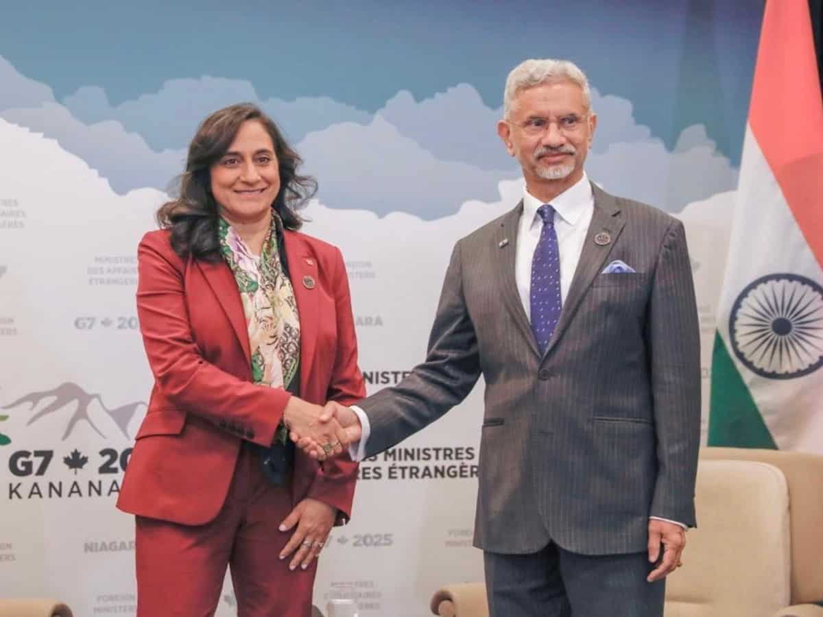 Jaishankar meets Canadian Foreign Minister Anita Anand on G7 sidelines in Canada; leaders reaffirm roadmap to boost India