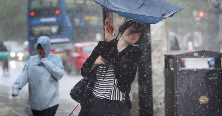 Met Office warns three UK areas to see 'heavy and persistent' rain as flooding expected
