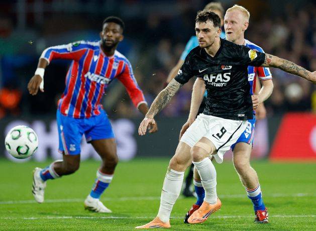Ismaila Sarr double helps Crystal Palace beat Troy Parrott’s AZ Alkmaar in Conference League