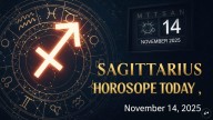 Sagittarius Horoscope Today, November 14, 2025