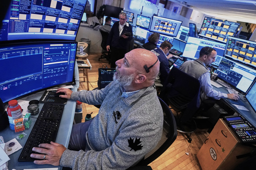 Big swings keep rocking Wall Street as S&P 500 veers from a nearly 2% jump to a 1% drop