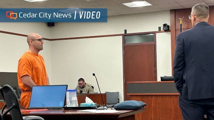 ‘An inexcusable threat to children’: Former teacher handed prison term after Cedar City child sex sting