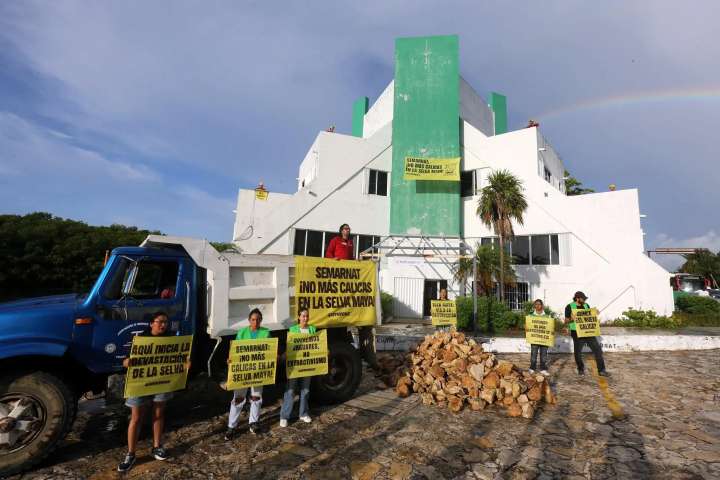 Denuncia daños y violaciones ambientales en Campeche y Quintana Roo por instalación del Tren...
