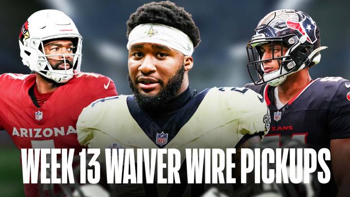 Fantasy Football: Top 10 waiver wire pickups for Week 13