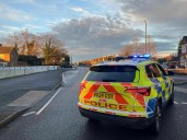Scene of incident in Shrewsbury where police cordon remains in place near Morrisons