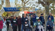 Casi 500 personas participan en la II Caminata "Carretera y Vida" de Torres del Obispo