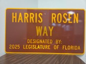 Harris Rosen Way is getting a first look in Orange County Friday
