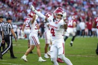 College football: No. 11 Oklahoma upsets No. 4 Alabama 23