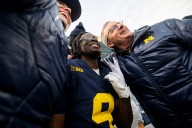 Injured Michigan captain out vs. Ohio State, but his leadership remains ‘indescribable’