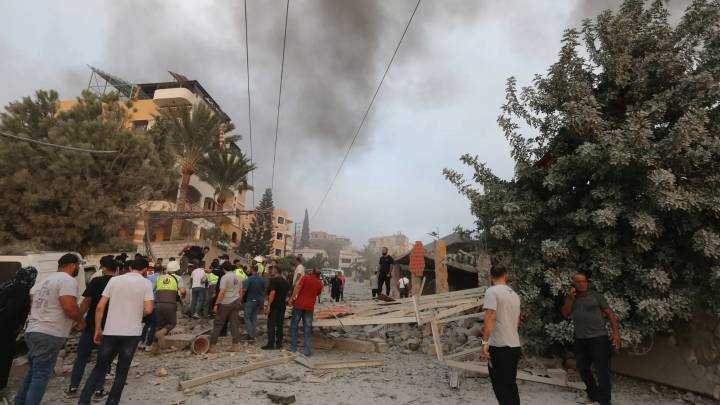 Israel lanza una "ola de ataques" sobre el sur del Líbano